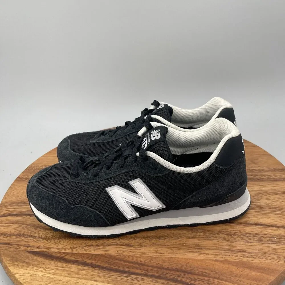 New Balance 515 Shoes Mens Size 10 4E Black Suede Running Comfort Walking Gym